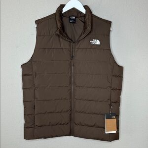 The North Face Dark Brown Quilted Vest
